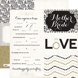 Аркуш двостороннього скрап-паперу від Echo Park You and Me Collection - 12x12 Double Sided Paper - Have and Hold