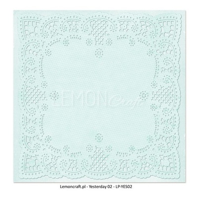 Аркуш двостороннього паперу для скрапбукінгу від LemonCraft - Yesterday 02