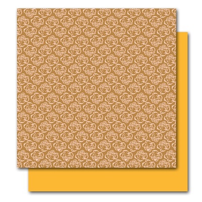 Двосторонній аркуш картону від American Crafts - Betty, Botanique, 30x30 см, 1 шт.