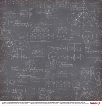 Бумага двусторонняя для скрапбукинга от ScrapBerry's - Фотоархив - Фотопленка, 30,5х30,5 см