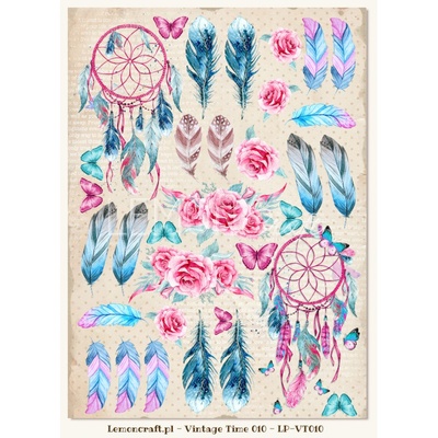 Лист с картинками LemonCraft - Daydream - Vintage Time 010