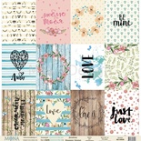 Аркуш односторонній (Mona Design) Cards - Love is the the the air, 30, 5x30,5см, Design0 89Design1м
