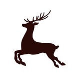 Акриловый штамп Christmas Stamp SR016 Олень, размер 2,4 * 2,6 см