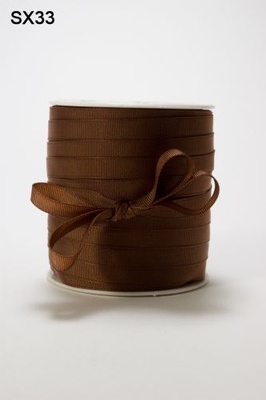 Стрічка Brown, колір коричневий, 95мм, довжина 90 см