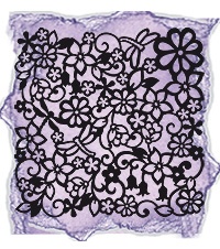 Трафарет (маска) від Viva - decor 29x29см "Північна пора"