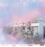 Бумага для скрапбукинга от ScrapBerry's - Цветущий Сад - Цветущий Сад, 1 лист, 30,5х30,5 см, 190 гр/м, односторонняя