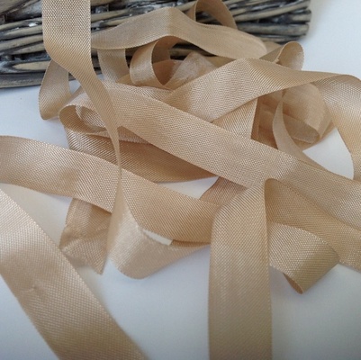Лента Seam Binding FIG Beige, ширина 14мм, длина 90см