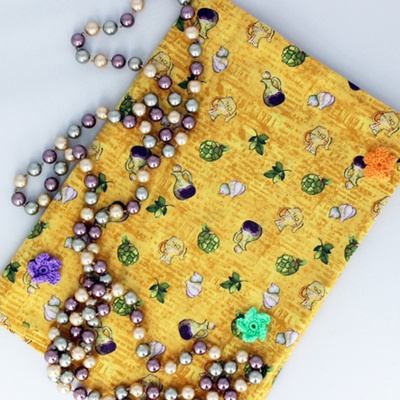 Бавовна, Артішики на жовтому фоні, 45x55см