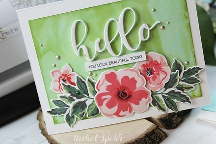 Набор штампов от Altenew - Flower Arrangement Stamp Set