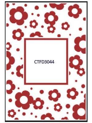 Папка для тиснення Crafts Too Embossing Folder - Flowers Frame