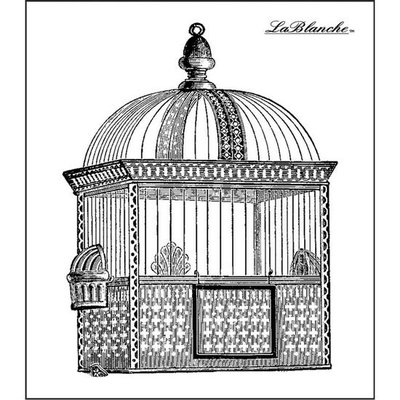 Акриловый штамп La Blanche - Oriental Bird Cage