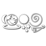 Ніж для вирубки Frantic Stamper - Precision Die - Outer Space - Космос