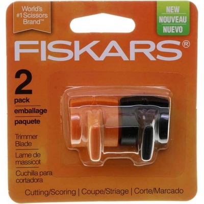 Ніж для вирубки для різки Fiskars Paper Trimmer Aluminum Rail, тип К, для різки і бігування, 2 шт.