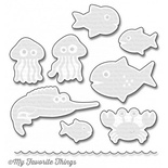 Ніж для вирубки My Favorite Things - Die-namics Ocean Fun, 9 шт.