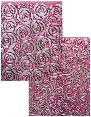 Папка для тиснения от Spellbinders - Cabbage Roses