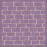 Чипборд. Фон "Кирпичная стена" №1, 15х15 см cb-366