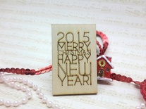 Дерев’яний чіпборд від ScrapEgo - "2015"