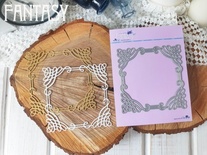 Ніж для вирубки Fantasy апгрейд для фоторамки 10*10см «Ажур 1124» розмір 10*10 см