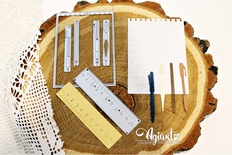 Ножи для вырубки от AgiArt - "Набор блокнот"