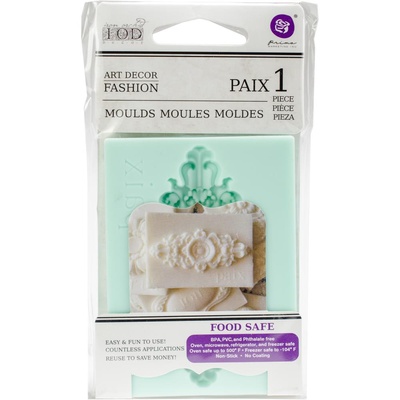 Молды силиконовые от Prima - Art Decor Mould 2.5"X3.5" - Paix
