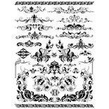 Оверлей - Фабрика Декору - Завитки, розмір А4