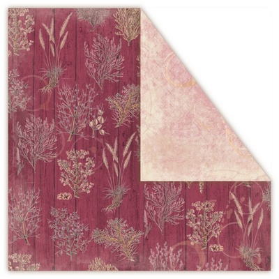 Набір двостороннього скрап-паперу UHK Gallery - LOFT LOFT Herbs, 30,5x30,5см, 6 аркушів