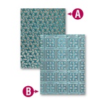 Папки для тиснення від Spellbinders - Patchwork, 2 шт