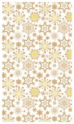 Набор натирок от ScrapBerry's - СНЕЖИНКИ, 12x20 см коричневые