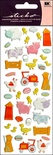Наліпки від EK Success - EK Sticko Stickers Puffy Baby Farm Animals