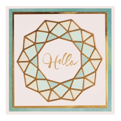 Ножі від Spellbinders — Geo Flower