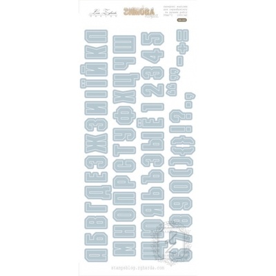 Набор наклеек Lesia Zgharda NN005 Алфавит