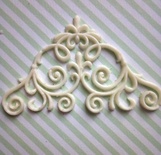 Гибкие пластиковые фигурки - Вензель №8, 4х4см