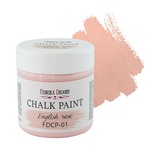 Крейдова фарба Chalk Paint Англійська троянда 50ml, ТМ Фабрика Декору