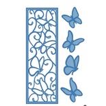 Ніж для вирубки Sue Wilson - Mini Striplet Collection Butterflies in FLight Die