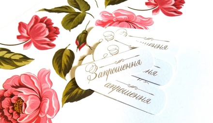 Запрошені з Євгенії Курдібановська TM, Запрошення, 10 шт.