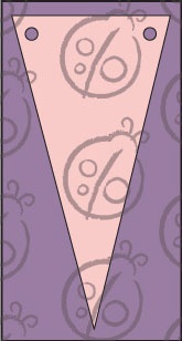 Чипборд Флажок №1 cb88