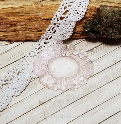 Прозора рамка, суцільна №5 (рожева) від Євгенія Курдібановська ТМ