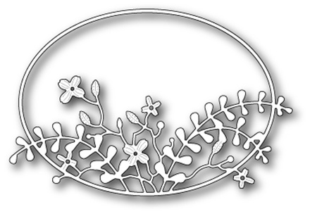 Ножі від Memory Box - Fairhaven Oval Frame craft die