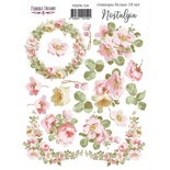 Набір наліпок (стікерів) 19 шт. Nostalgia #159, ТМ Фабрика Декору