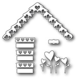 Ніж для вирубки від Poppystamps - Love Cottage Roof and Decor