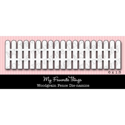 Ніж для вирубки My Favorite Things - Die-namics Woodgrain Fence