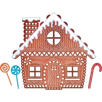 Ножі від Cheery Lynn Designs - Gingerbread House