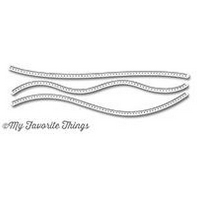 Ніж для вирубки My Favorite Things - Stitched Snow Drifts Die-namics