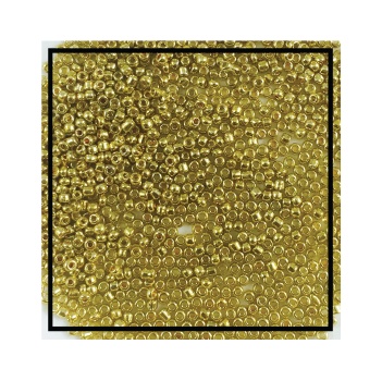 Бисер от Studio Katia - Золотая фольга, 2мм -3 мм
