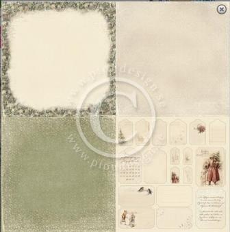 Аркуш односторонній Pion Design - Waiting for Santa II Collection - Sided cardstock