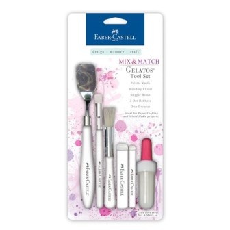 Набір інструментів від Faber Castell - GELATOS TOOL SET