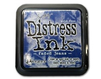 Штемпельна подушка Ranger Distress Ink Pad - Faded Jeans