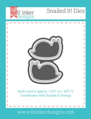 Ножі для вирубки від Lil'Inker Designs - Snailed It Dies 