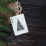 Чипборд Ялинка 06 від WOODchic, 7x4 см