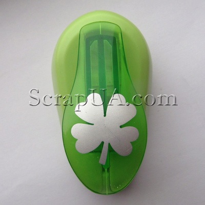 Фигурный дырокол Чарівна Мить - Лист клевера, размер 2.5 см